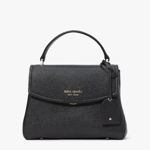 Kate Spade THOMPSON SMALL TOP HANDLE BAG in black 🖤